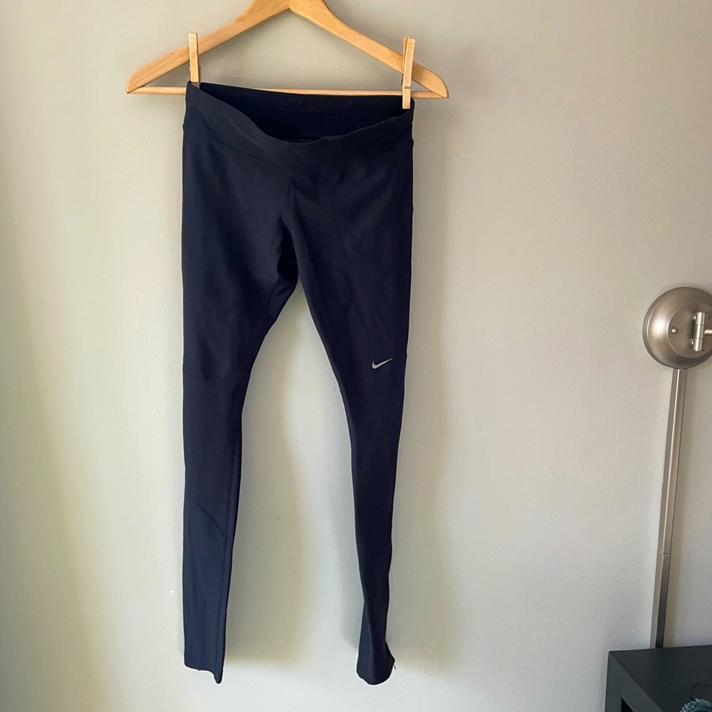 Nike Dri-fit black running tights leggings - sz XS